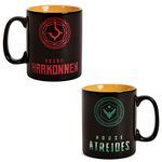 Dune House Atreides vs House Harkonnen 16 oz Magic Heat Change Mug in Gift Box