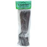 12 Piece Stainless Steel Dinner Fork Set