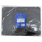 Dish Drying Mat 100% Silicone 16" x 12" in Black