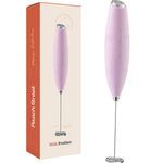 Peach Street Milk Frother in Cotton Candy Pink