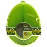 FreshBox Avocado Shaped Snackle Party Container with Removeable Compartments