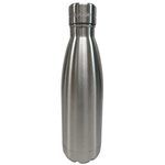 Koozie 18 Oz Stainless Steel Drinkware Bottle with Lid in Silver