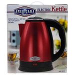 Americana Classics 1.8L Rapid Boil Electric Tea Kettle in Red