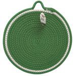 Hot Pot Dish Placemat Trivet Round Cotton Pad