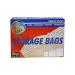 3 pack Large zipper seal storage bags