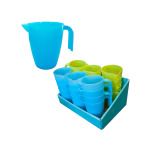 Plastic pitcher display