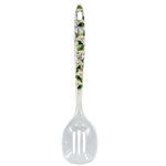 Lily Print Melamine Slotted Spoon