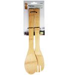2PC Bamboo Utensils
