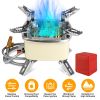 Foldable Portable Outdoor Gas Camping Stove 13000W Stepless Flame Control