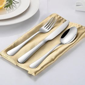 49-piece cutlery set with organizer and steak knives, stainless steel flatware set for 8 people for home kitchen, cutlery set, includes spoon