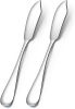 Stainless Steel Butter Knives, Cheese Knives, Butter Spreader for Kitchen Restaurant Party,Set of 2