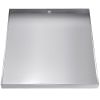 27 x 25 x 2.5 Inch Washing Machine Pan 304 Stainless Steel Washing Machine Drain Pan 18 GA Thickness Heavy Duty Compact Washer Drip Tray with Drain Ho