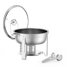 Chafing Dish Buffet Set, 5 Qt 2 Pack, Stainless Steel Chafer with 2 Full Size Pan