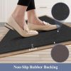 Anti Fatigue Kitchen Mats for Floor Set of 3 Cushioned Kitchen Rug Sets 3 Piece Non Slip Kitchen Rugs and Mats Waterproof Comfort Standing Mat Runner