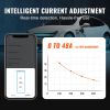 Level 2 Electric Vehicle Charging Station, 0-48A Adjustable, 11.5 kW 240V NEMA 6-50 Plug Smart EV Charger with WiFi