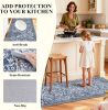 Boho Kitchen Rugs Sets 3 Piece with Runner Floral Kitchen Floor Mat Carpet Farmhouse Kitchen Rugs and Mats Non Skid Washable Runner Rug for Kitchen Fl