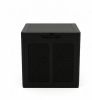 39-Gallon Deck Box with Lockable Lid for Patio Furniture Cushions Secure Outdoor Storage Package Delivery Box