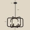 Farmhouse Candle  Chandelier Light Fixture for Dining Room, Kitchen, Hallway