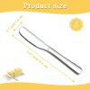 Stainless Steel Butter Knife, Butter Spreader, Butter Knives, Butter Spreader Knife for Kitchen Restaurant Party, Kitchen Gadgets, Set of 4