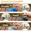 Foldable Portable Outdoor Gas Camping Stove 13000W Stepless Flame Control