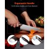 Kitchen Knife Set, 5 Piece High Carbon Stainless Steel Sharp Knife Set, Durable and Rust-Resistant