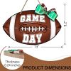 1 pc Rugby wooden home crafts, doorplate pendants, party and festival plaques, sign decorations, paintings
