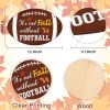 1 pc Rugby wooden home crafts, doorplate pendants, party and festival plaques, sign decorations, paintings