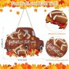 1 pc Rugby wooden home crafts, doorplate pendants, party and festival plaques, sign decorations, paintings