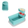 Silicone Snack Container With Removable Sauce for Picnic
