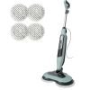 Dual Head Hard Floor Steam Mop, 3 Adjustable Steam Modes, LED Headlights, Lightweight for Home Tile Cleaning