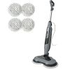 Dual Head Hard Floor Steam Mop, 3 Adjustable Steam Modes, LED Headlights, Lightweight for Home Tile Cleaning