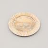 Handcrafted 13" Wood White Charger Plate| Wooden Dinning Placemat|Artisan Wood Tableware