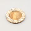 Handcrafted 13" Wood Charger Plate| Wooden Dinning Placemat|Artisan Wood Tableware