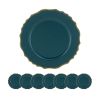 8 Pack Plastic Charger Plate, D13"