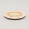 Handcrafted 13" Wood White Charger Plate| Wooden Dinning Placemat|Artisan Wood Tableware