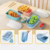 Silicone Snack Container With Removable Sauce for Picnic