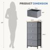 4-drawer storage cabinet - suitable for bedrooms, living rooms, and wardrobes