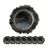 8 Pack Reef Plastic Charger Plate, D13"